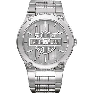 NIB Harley Davidson Medallion Men's Watch 76A134